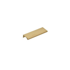 EMTEK Emtek 87110US4 Edge Cabinet Pull 4in Ctc Satin Brass