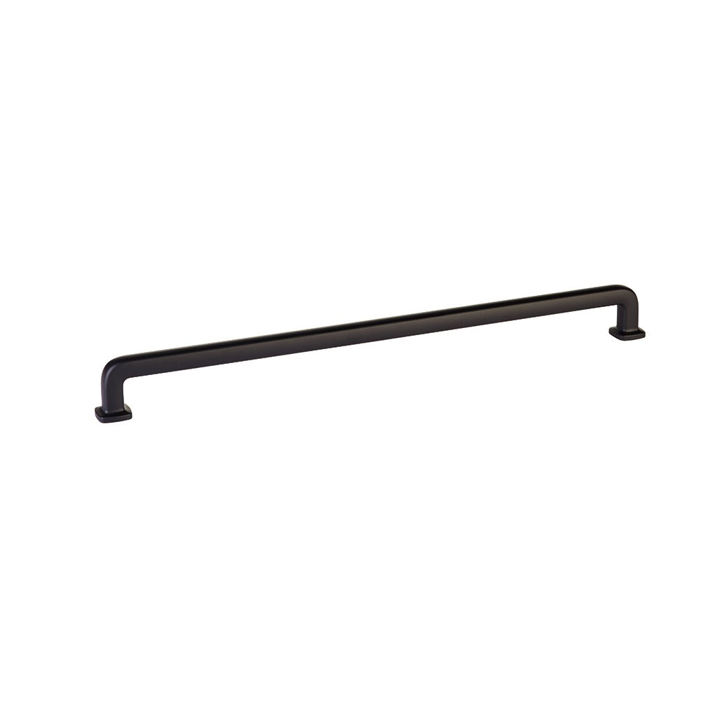 EMTEK Emtek 86639US19 Cabinet Pull 12in Center Flat Black