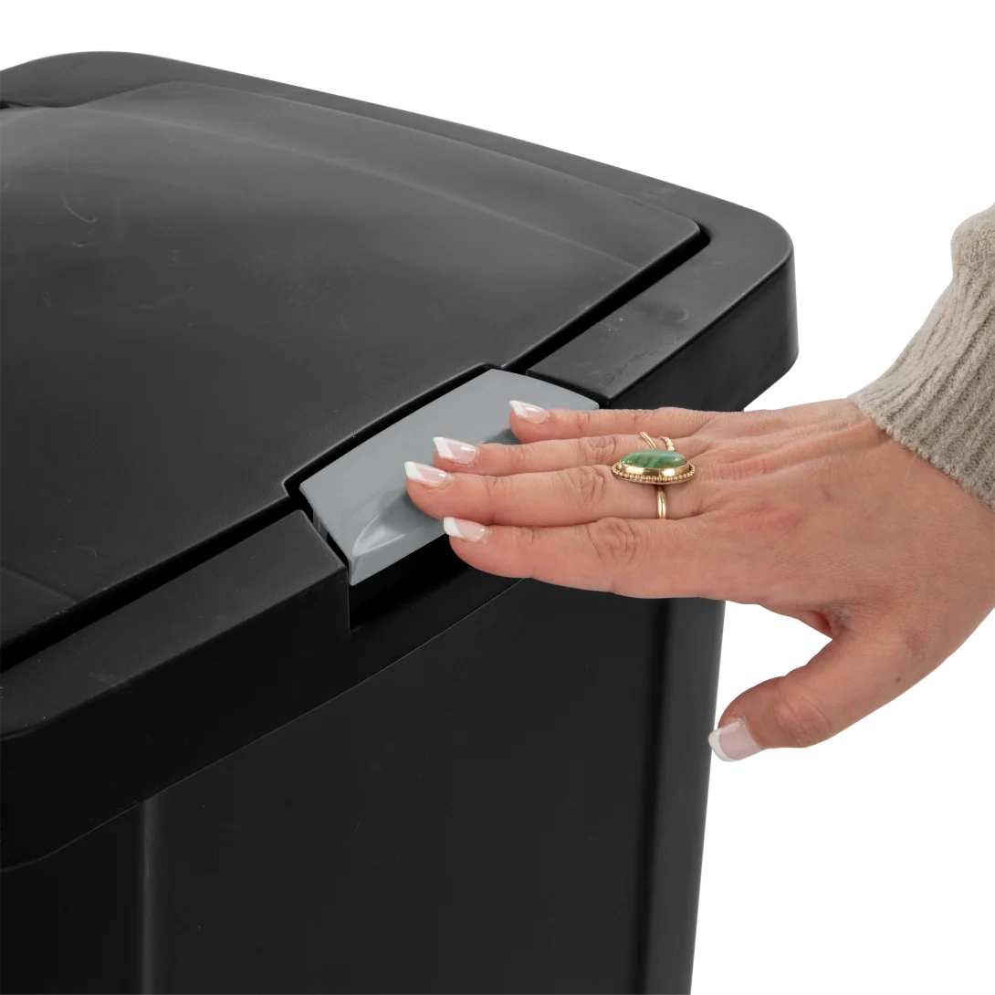 STERILITE Sterilite 10459004 13 Gal. TouchTop Wastebasket (13 Gallon)