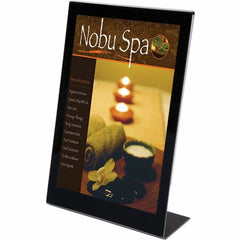 DEFLECTO Deflecto DEF69775 Superior Image Bordered Sign Holder Slanted (8-1/2 x 11 insert)