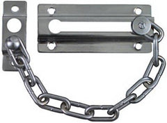 NATIONAL HARDWARE National Mfg N274-407 Satin Chrome Door Chain Fastener 5pk