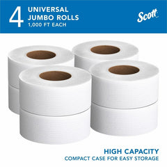 KIMBERLY-CLARK Kimberly-Clark KCC03148 Scott Jrt Jr. Jumbo Roll Bath Tissue (Case of 4)