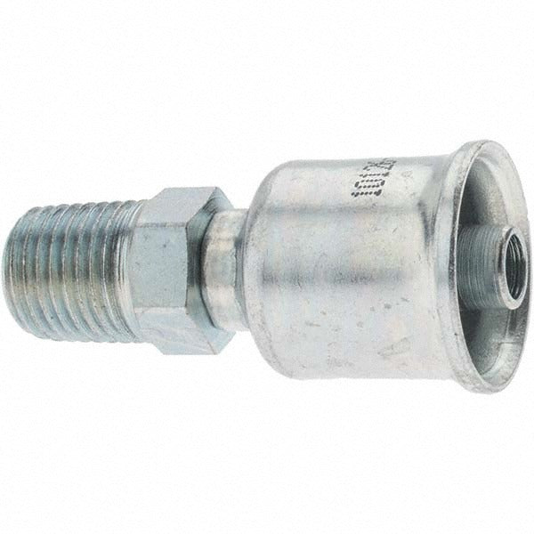 PARKER Parker 10126-4-6 Male Rigid Hose Fitting 1/4-18 Nptf Steel