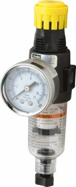 PARKER Parker 14E1C00015 Frl Filter Regulator 1/4 Npt Miniature