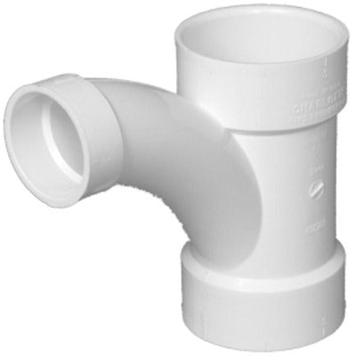 CHARLOTTE PIPE Charlotte Pipe Pvc 00502 1400HA 3x3x2 Reducing Tee Wye