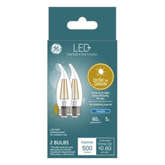 GE G E Lighting 93121494 Led Dusk to Dawn Bulb 5W 2 Pack