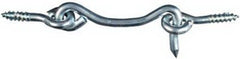 NATIONAL HARDWARE National Mfg N117-911 Hook and Eye 2 Inches 2 Pack