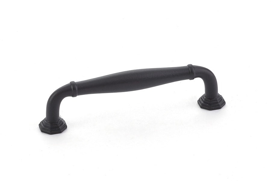EMTEK Emtek 86472US19 Blythe Cabinet Pull 4in Ctc Flat Black