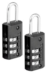 MASTER LOCK Master Lock Co 646T Combination Luggage Lock 2 Pack