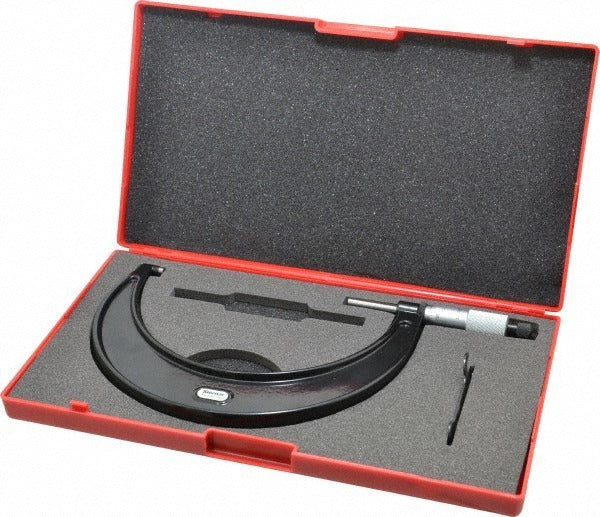 STARRETT Starrett 68031 Outside Micrometer 6 in Ratchet Stop
