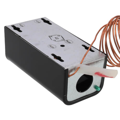 JOHNSON CONTROLS Johnson Controls A19ADB-38 SPST Manual/Remote Stat 100-240F