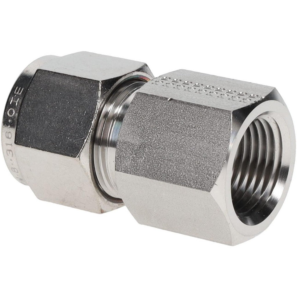 PARKER Parker 8FSC6N-316 Compression Tube Connector 1/2 Od