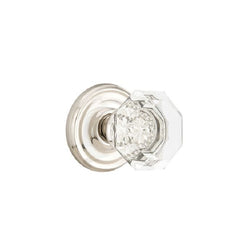 EMTEK Emtek 8050OTUS14 Old Town Glass Knob Dummy Pair Polished Nickel