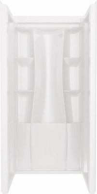 DELTA FAUCET Delta Faucet Co B12207-3636-WH Shower Wall 36x36 White