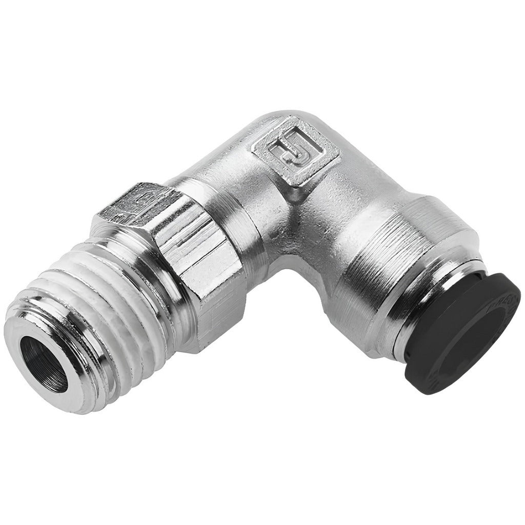 PARKER Parker W169PLP-6-4 90 Male Elbow 3/8 Od 1/4 Nptf Fitting