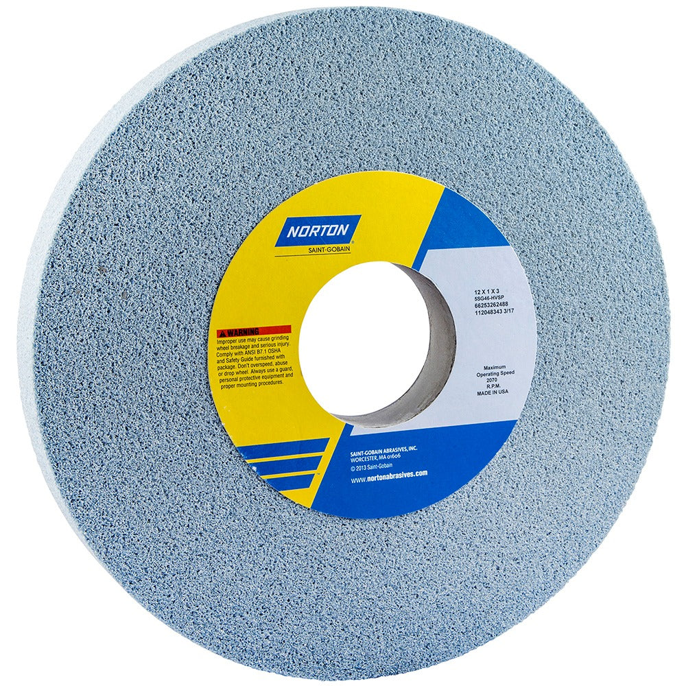 NORTON Norton 66253262593 Surface Grinding Wheel 60 Grit 12 in
