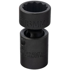 PROTO Proto J77518MP Impact Socket 3/8 in Drive 18mm