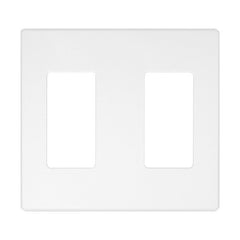 LEVITON Leviton Telcom AWP0F-20W Renoir2 Wallplate 2-gang