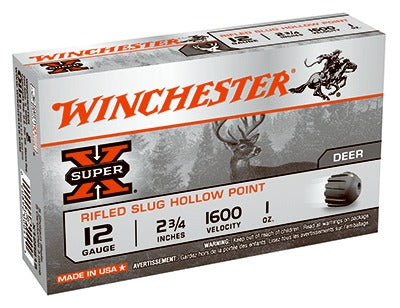 WINCHESTER Winchester X12RS15 12 Gauge Rifled Slug 5 Round 1 Oz