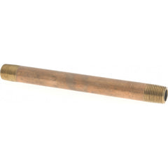 MERIT BRASS Merit Brass 2102-400 Brass Pipe Nipple 1/8 Npt 4 in