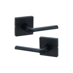 KWIKSET Kwikset 720LSLSQT-514 Lisbon Passage Door Lock Matte Black