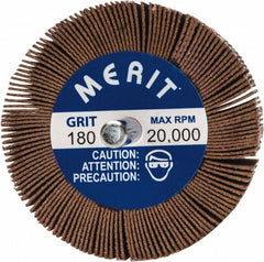 MERIT Merit Abrasives 08834143806 Mounted Flap Wheel 180 Grit