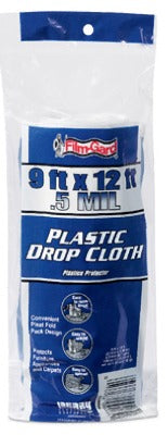 BERRY PLASTICS Berry Plastics Corp 626204 Drop Cloth 0.5 Mil 9x12 Ft