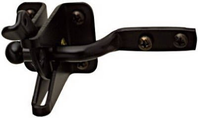 NATIONAL HARDWARE National Mfg N101-121 Automatic Gate Latch 4.25in Satin Black