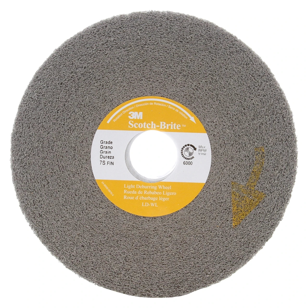 3M 3M 7000046051 Scotch-Brite LD-WL Wheel 8 in x 1/2 in x 3 in 4/Case