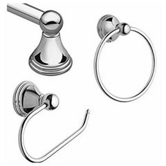 MOEN Creative Specialties Int'l. DN8433CH Chrome Bathroom Hardware Set