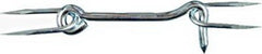 NATIONAL HARDWARE National Mfg N122-200 Gate Hook Staple 5in Zinc 5-pack