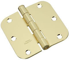 NATIONAL HARDWARE National Mfg N830-322 3.5in Bright Brass Door Hinge 3 Pack