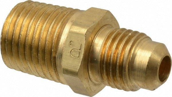 PARKER Parker 48F-4-4 Brass Flared Tube Connector 1/4 in Od
