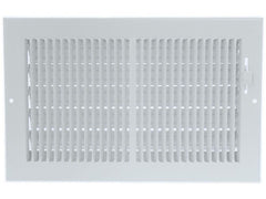 HART & COOLEY Hart Cooley 10812 2-way Sidewall Ceiling Register 8x4