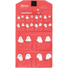 STARRETT Starrett 50619 Radius Gage Set 25 Piece 1/64 to 1/2 in