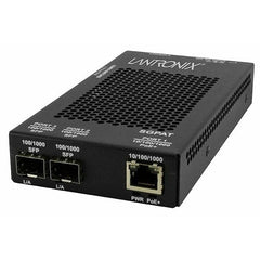 LANTRONIX Transition Networks SGPAT1040-205-JP Poe+ Media Converter