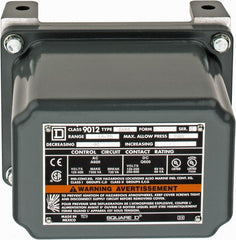 SCHNEIDER ELECTRIC Square D 9012GAR4 Pressure Switch 1.5-75 Psig Nema 7 9