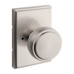 KWIKSET Kwikset 730SOKTRCT-15 Sora Privacy Door Knob Satin Nickel