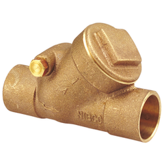 NIBCO Nibco 39923634641 Swing Check Valve 1/2 in Solder Ptfe