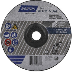 NORTON Norton 66252849377 7 Inch Grinding Wheel 20 Grit Type 27