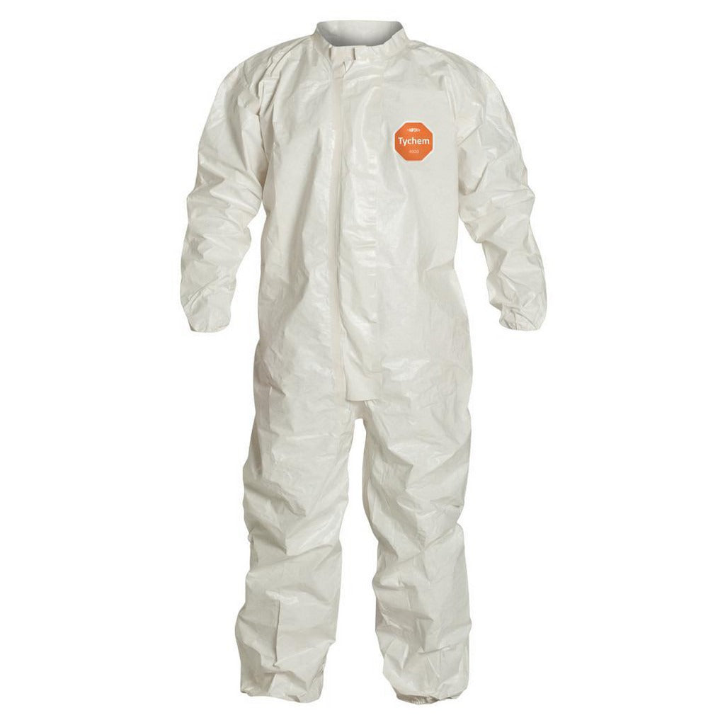 DUPONT Dupont SL125TWH5X000600 Disposable Coveralls 5XL Tychem 4000