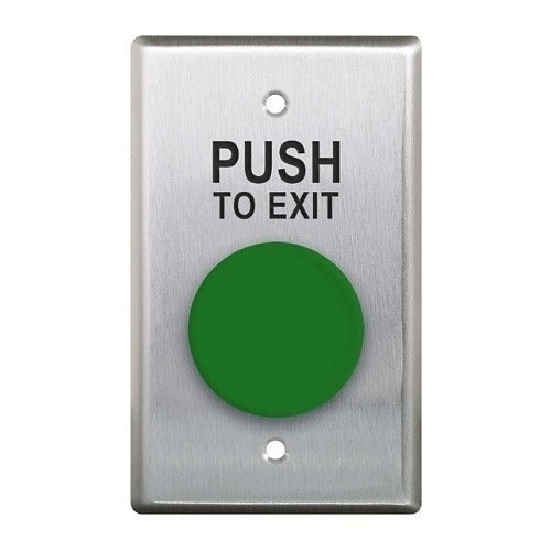 CAMDEN DOOR CONTROLS Camden Door Controls CM-400G/7 Mushroom Exit Switch