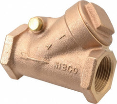NIBCO Nibco NL7500A 1 Inch Y-pattern Check Valve Fnpt 200 Psi