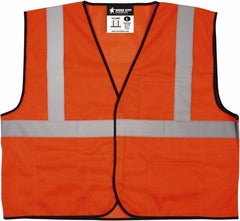 MCR SAFETY Mcr Safety VCL2MOM High Visibility Safety Vest Medium