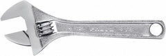 PROTO Proto J704A Adjustable Wrench 4 in Chrome Alloy Steel