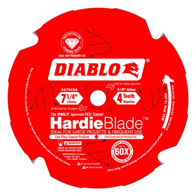 DIABLO Freud D0704DHA Pcd Circular Saw Blade 7-1/4 in 4T