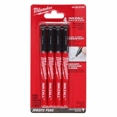 MILWAUKEE Milwaukee 48-22-3164 Inkzall Ultra Fine Point Pen 4-pack