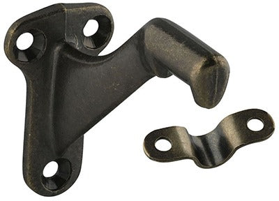 NATIONAL HARDWARE National Mfg N830-130 Antique Brass Handrail Bracket