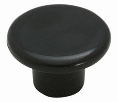 AMEROCK Amerock BP802PBK Cabinet Knob 1.25 Inches Black 25-pack