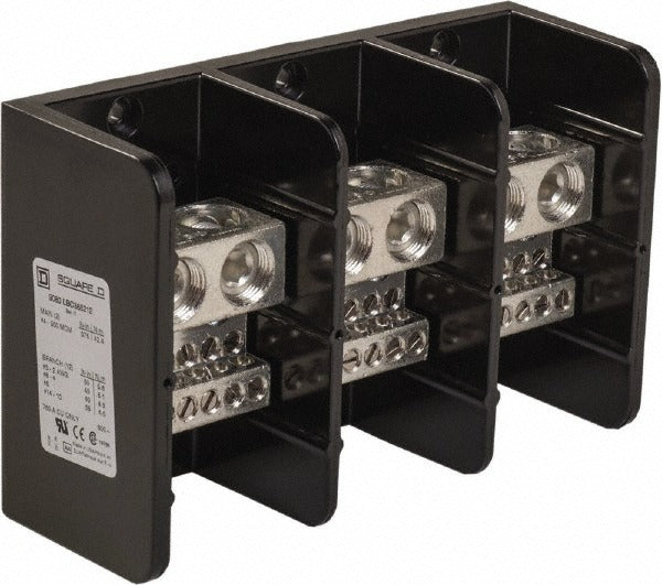 SCHNEIDER ELECTRIC Square D 9080LBC365212 Power Distribution Block 3P 760A